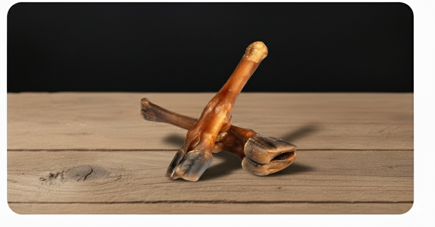 Goat Leg with Hoof - premium natural dog treats